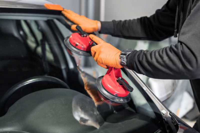 orcamento de servico de troca de para brisa de carros